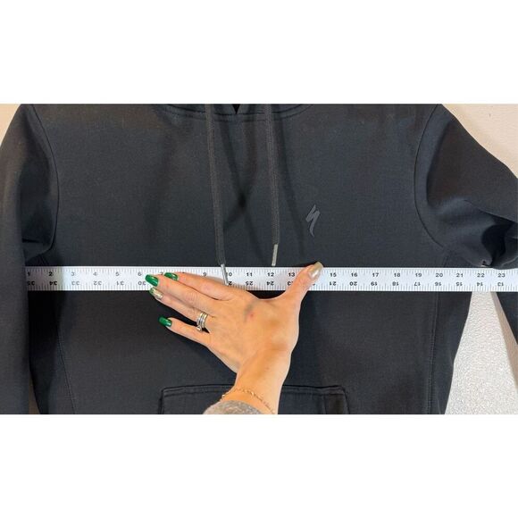 NWOT Specialized Logo Black Hoodie Pull Over Sweatshirt Men's Medium - Picture 10 of 11